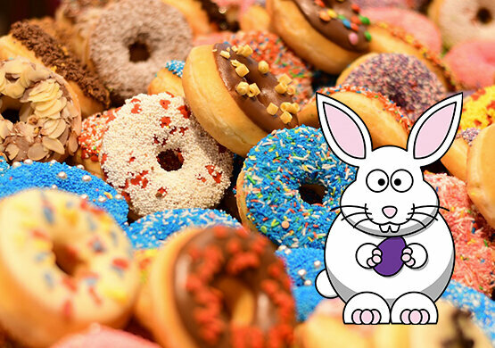 Donuts with the Easter Bunny