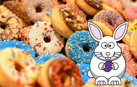 Donuts with the Easter Bunny