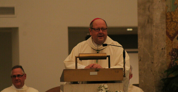 Installation Mass brings together parish's past, present and looks to the future