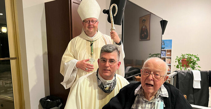 Installation Mass brings together parish's past, present and looks to the future