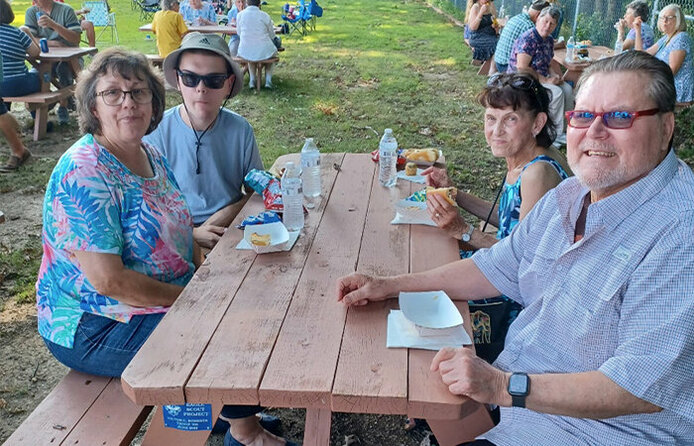 Summer of Fun outdoor Mass and cookout