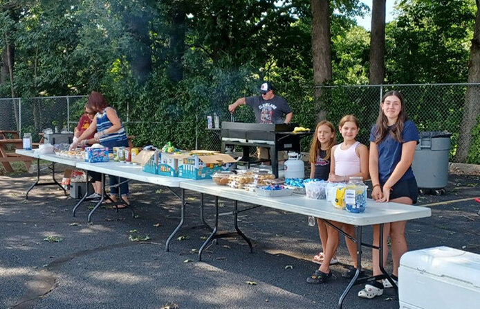 Summer of Fun outdoor Mass and cookout