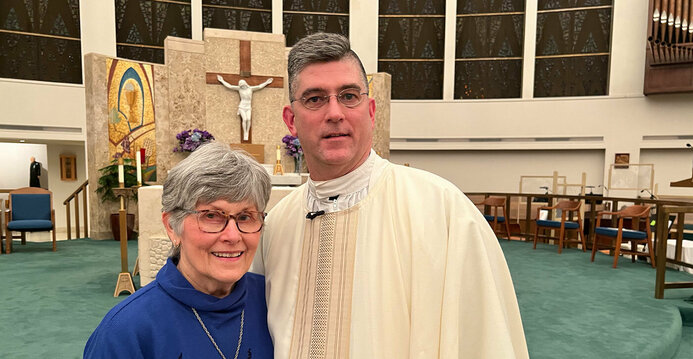 Installation Mass brings together parish's past, present and looks to the future