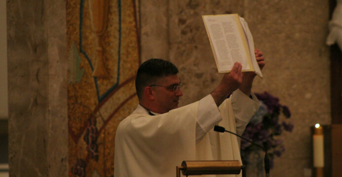 Installation Mass brings together parish's past, present and looks to the future