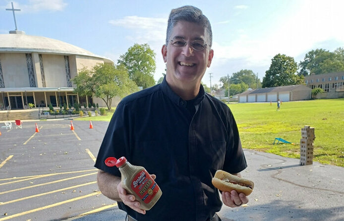 Summer of Fun outdoor Mass and cookout