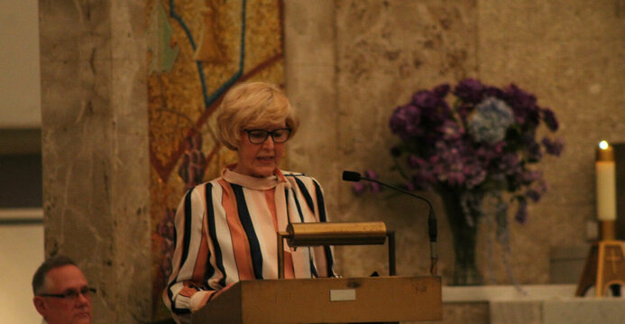 Installation Mass brings together parish's past, present and looks to the future