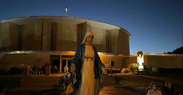 Living Rosary continues to inspire parishioners’ devotion to our Blessed Mother