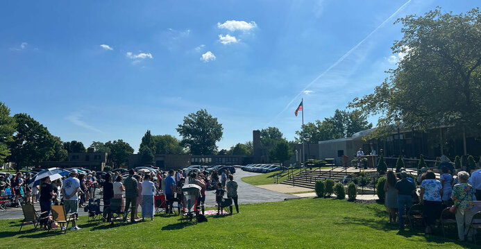 Summer of Fun events conclude with outdoor Mass and cookout