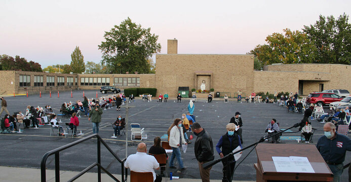 Living Rosary continues to inspire parishioners’ devotion to our Blessed Mother