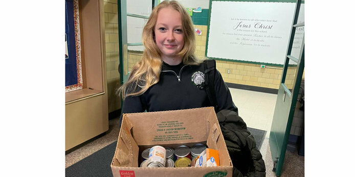 Another successful Thanksgiving food drive in the books!