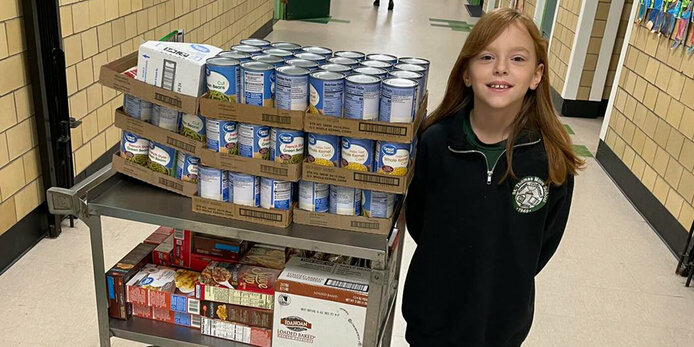 Another successful Thanksgiving food drive in the books!